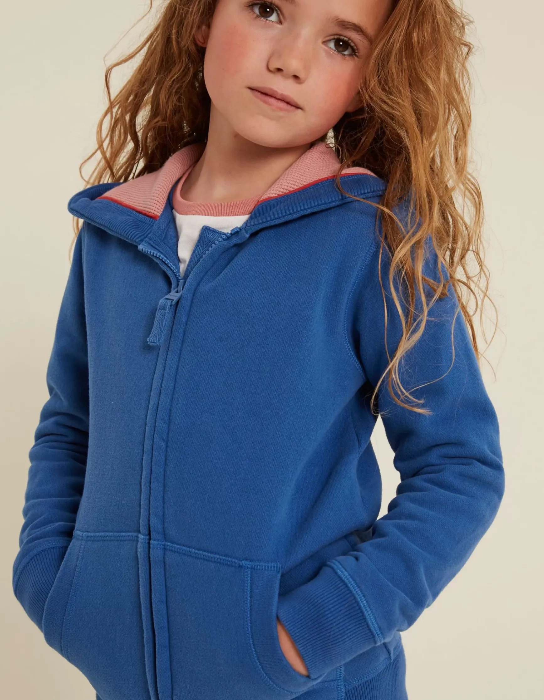 FatFace Roller Skate Graphic Zip Thru Hoodie|Girls View All