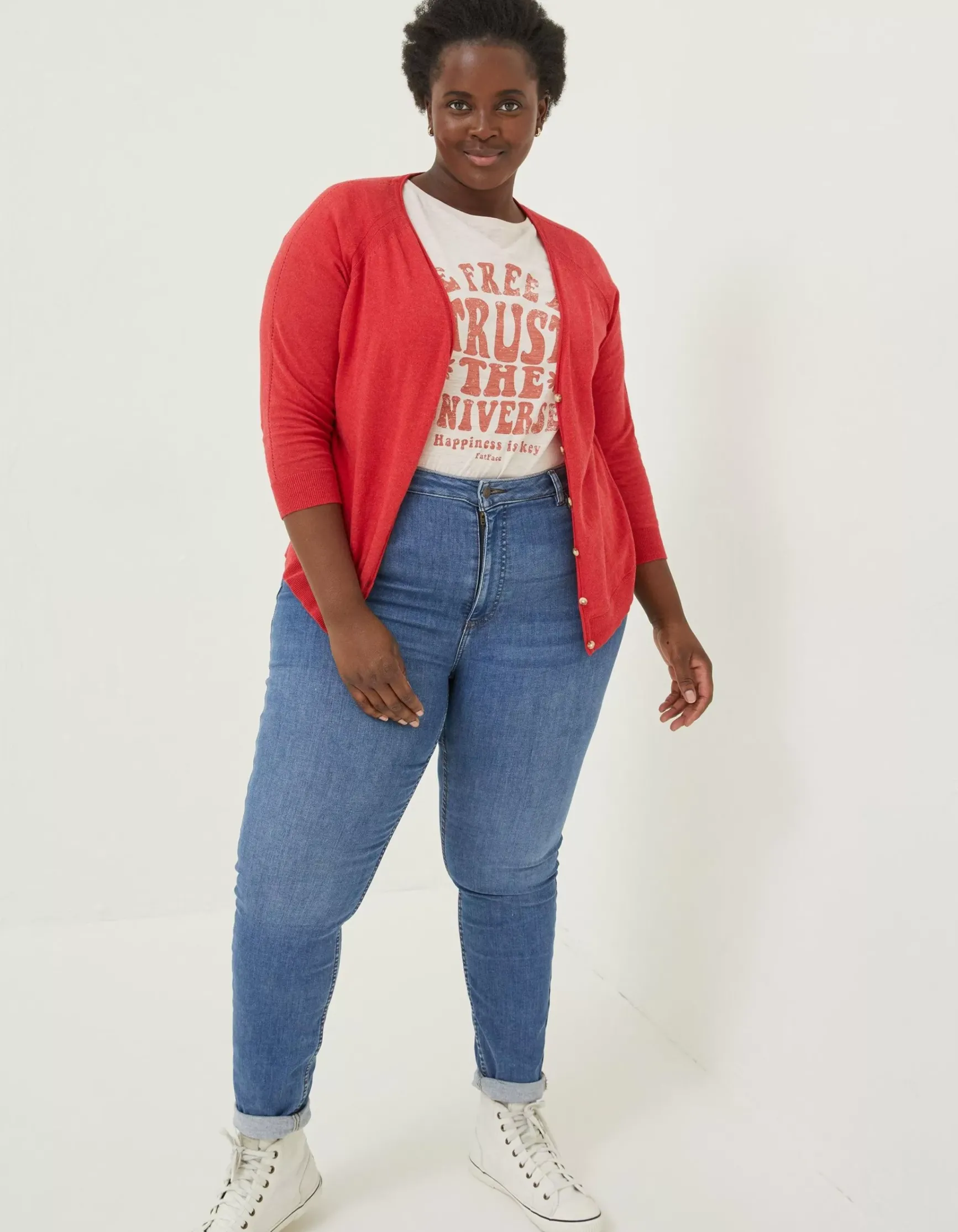 FatFace Rose Cardigan|Women Knitwear