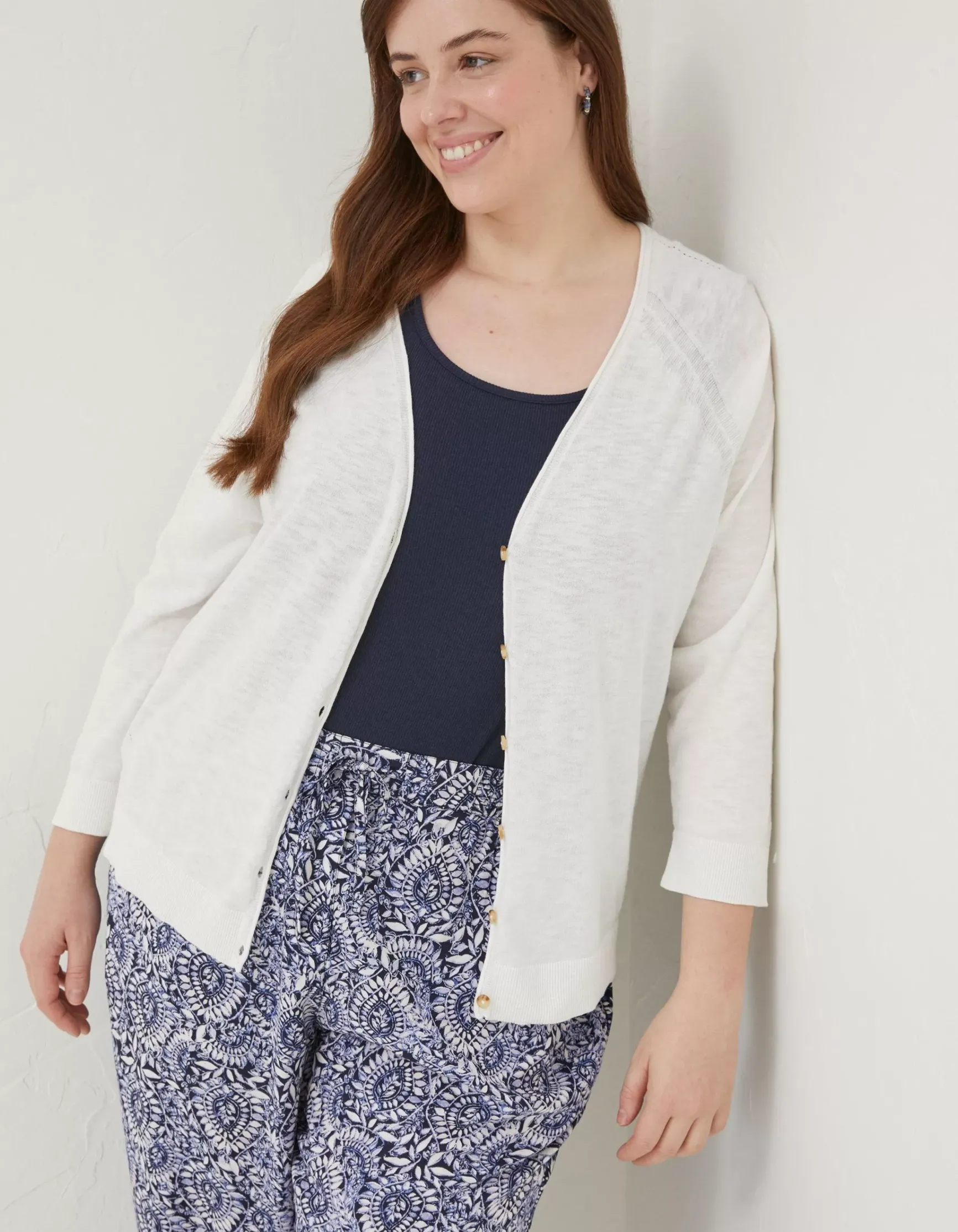 FatFace Rose Cardigan|Women Knitwear