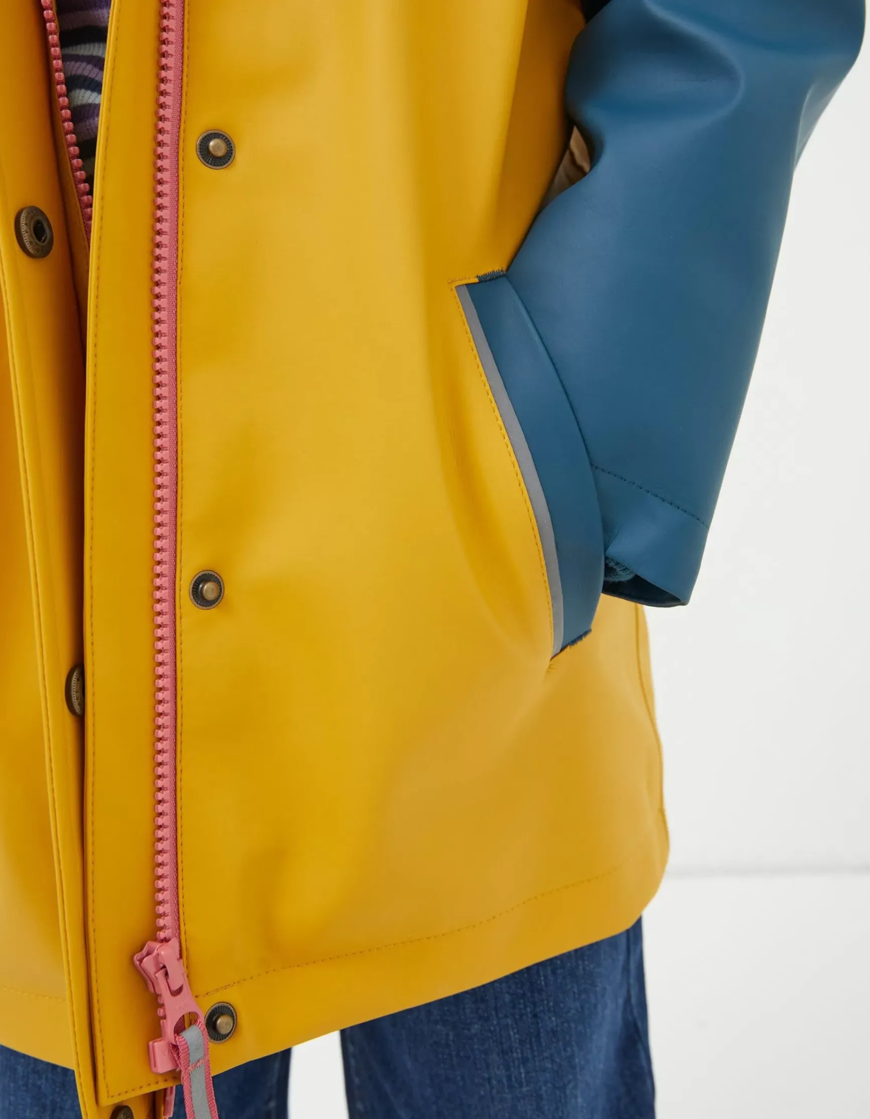 FatFace Rubberised Waterproof Jacket|Girls View All