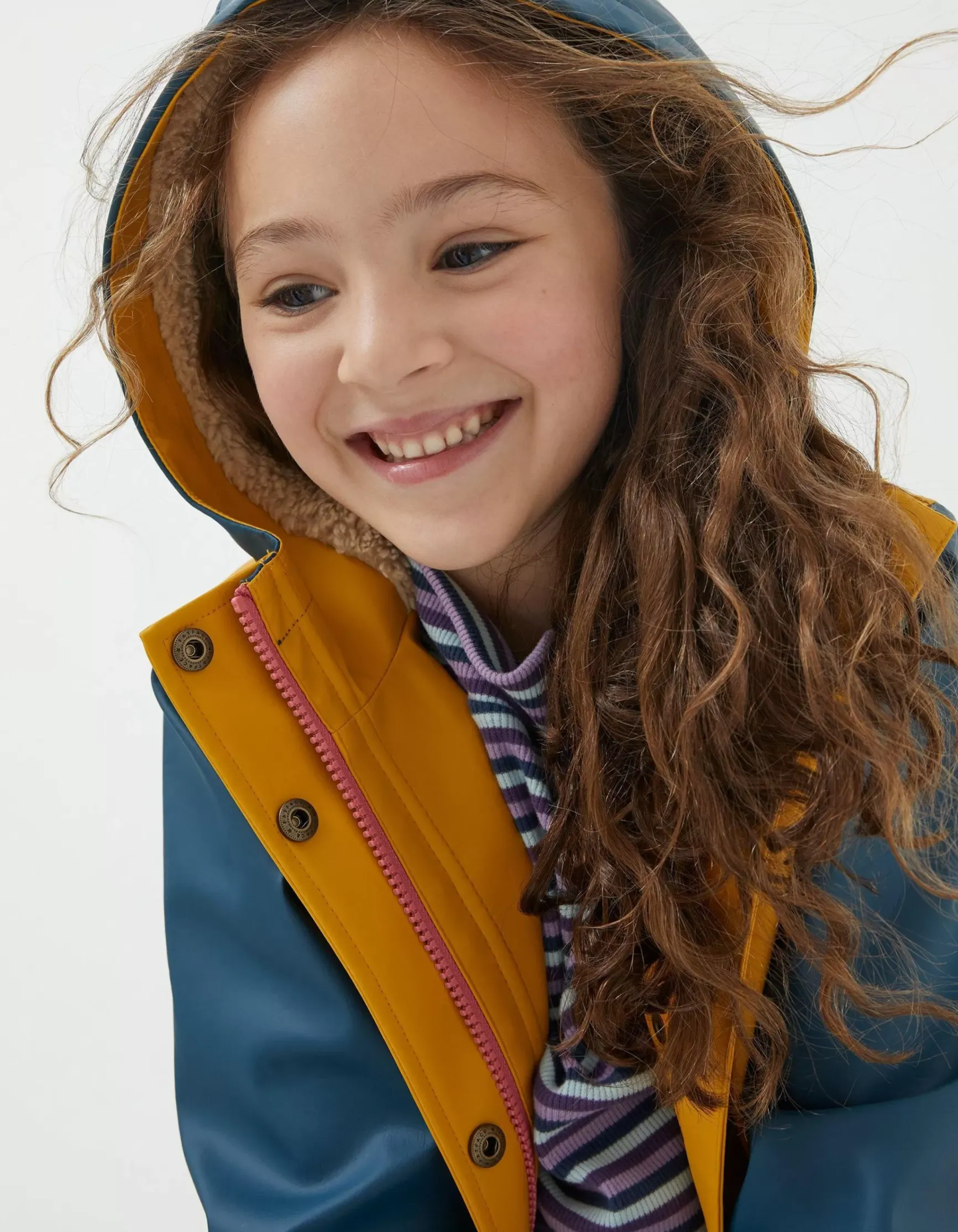 FatFace Rubberised Waterproof Jacket|Girls View All