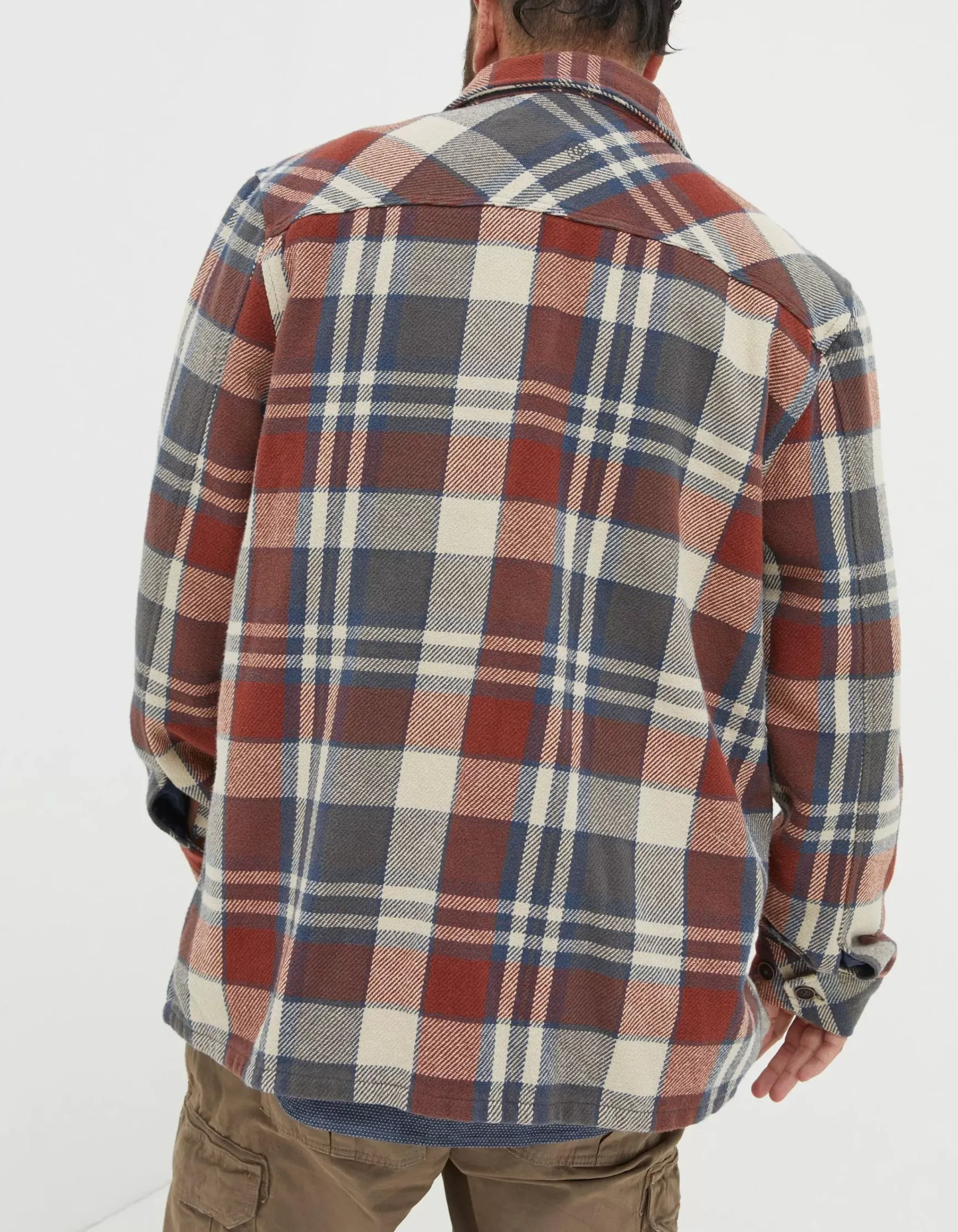 FatFace Ryton Check Overshirt|Men View All