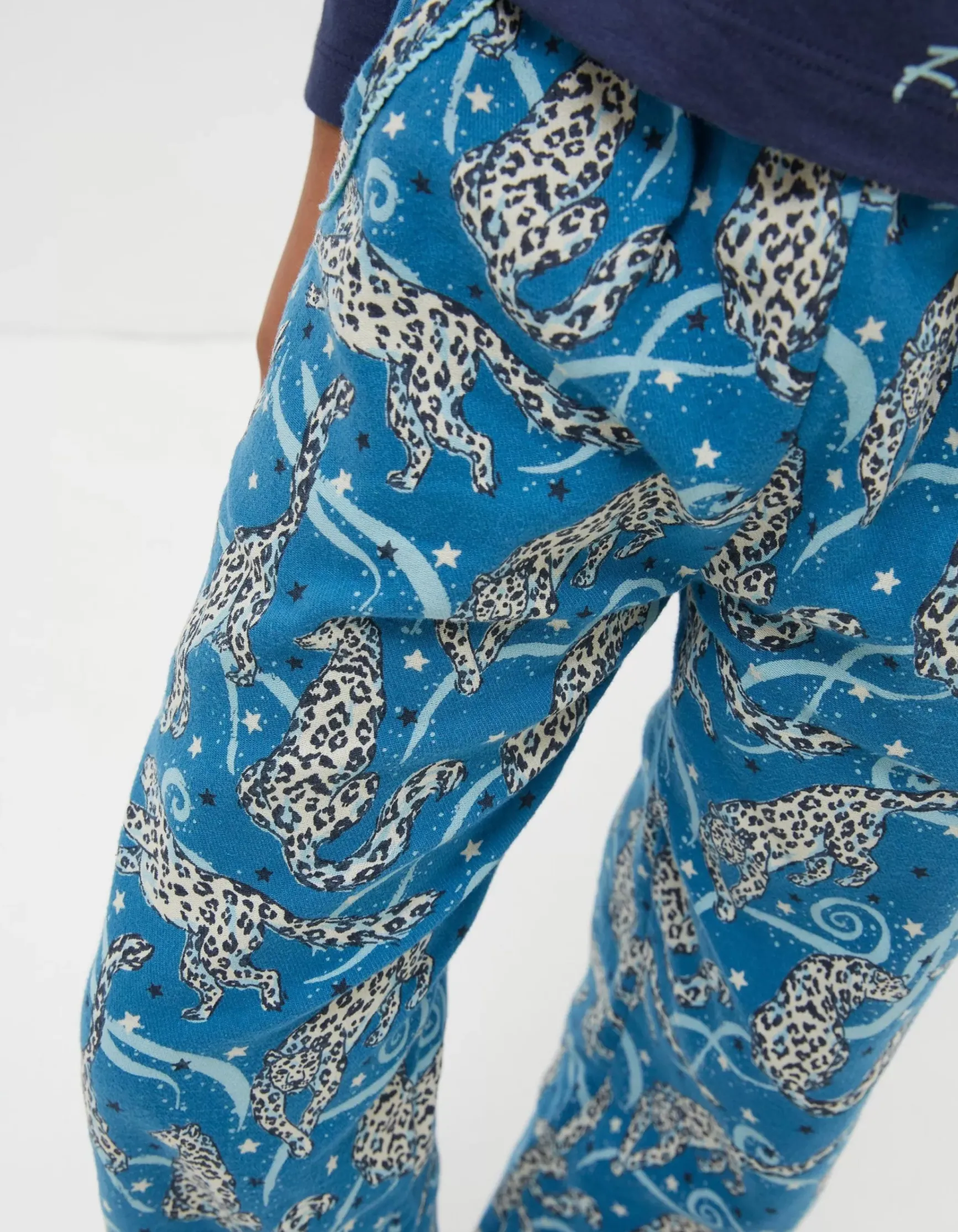 FatFace Sadie Snow Leopard Pyjama Set|Girls View All
