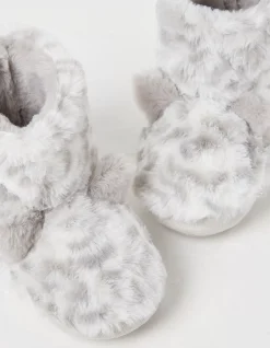 FatFace Sadie Snow Leopard Slipper Boot|Boys View All
