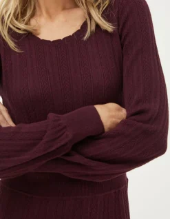 FatFace Saffron Knitted Skater Dress|Women View All