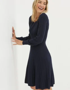FatFace Saffron Knitted Skater Dress|Women View All