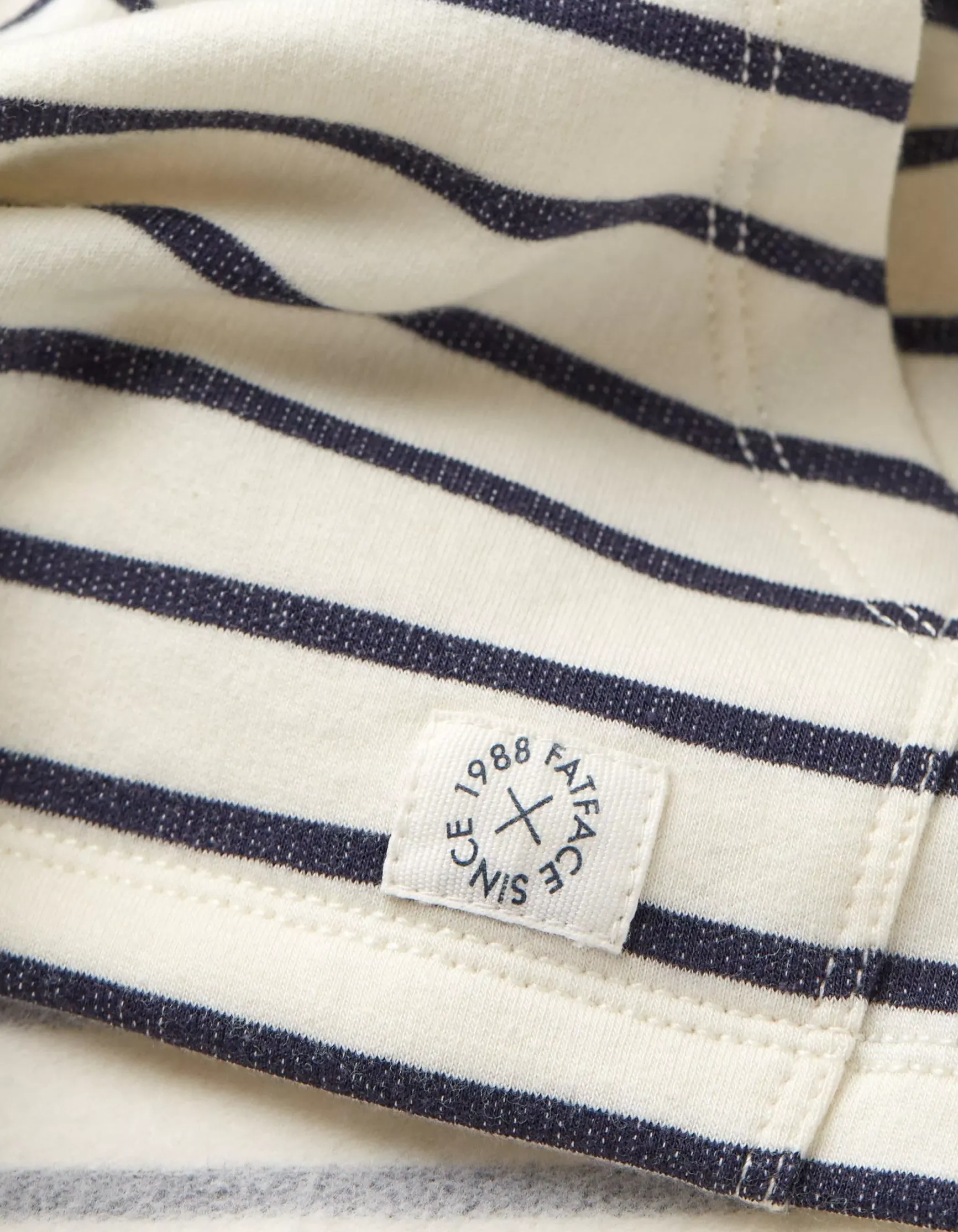 FatFace Sally Stripe Hoodie|Women Sweatshirts & Hoodies
