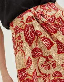 FatFace Sasha Vine Floral Midi Skirt|Women Skirts