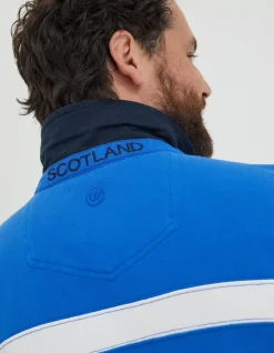 FatFace Scotland Nation Rugby Shirt|Men T-Shirts