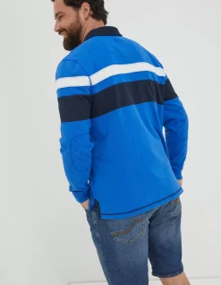 FatFace Scotland Nation Rugby Shirt|Men T-Shirts
