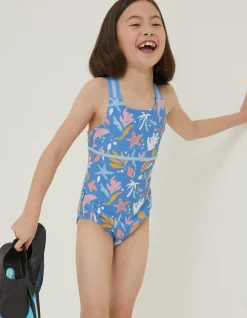 FatFace Sea Scape Swimsuit|Girls View All