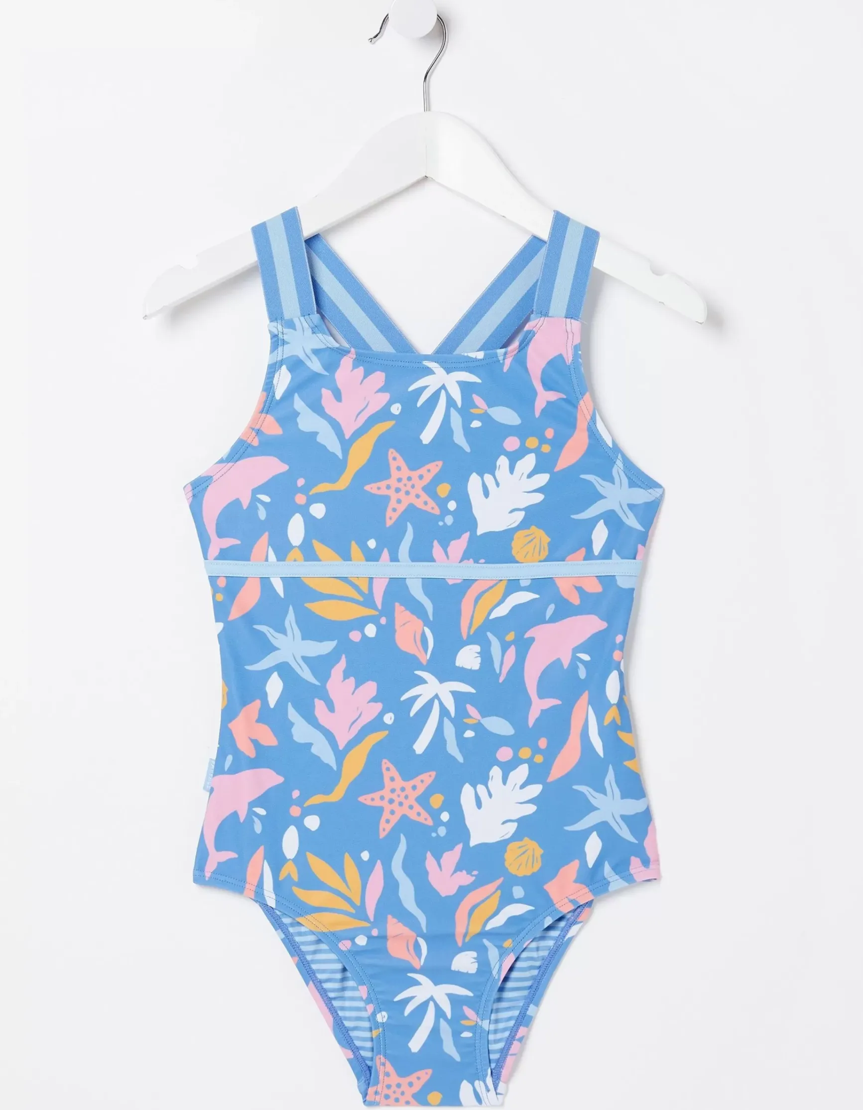 FatFace Sea Scape Swimsuit|Girls View All