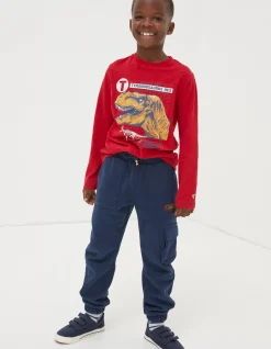 FatFace Seaburn Sweat Cargo Joggers|Boys View All