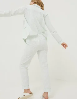 FatFace Seersucker Stripe Bottoms|Women Nightwear & Loungewear