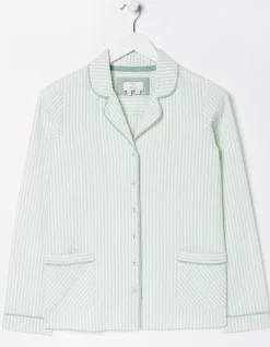 FatFace Seersucker Stripe Pj Shirt|Women Nightwear & Loungewear