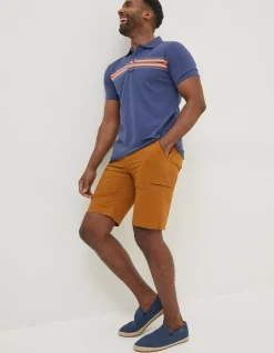 FatFace Sennen Chest Stripe Polo|Men T-Shirts