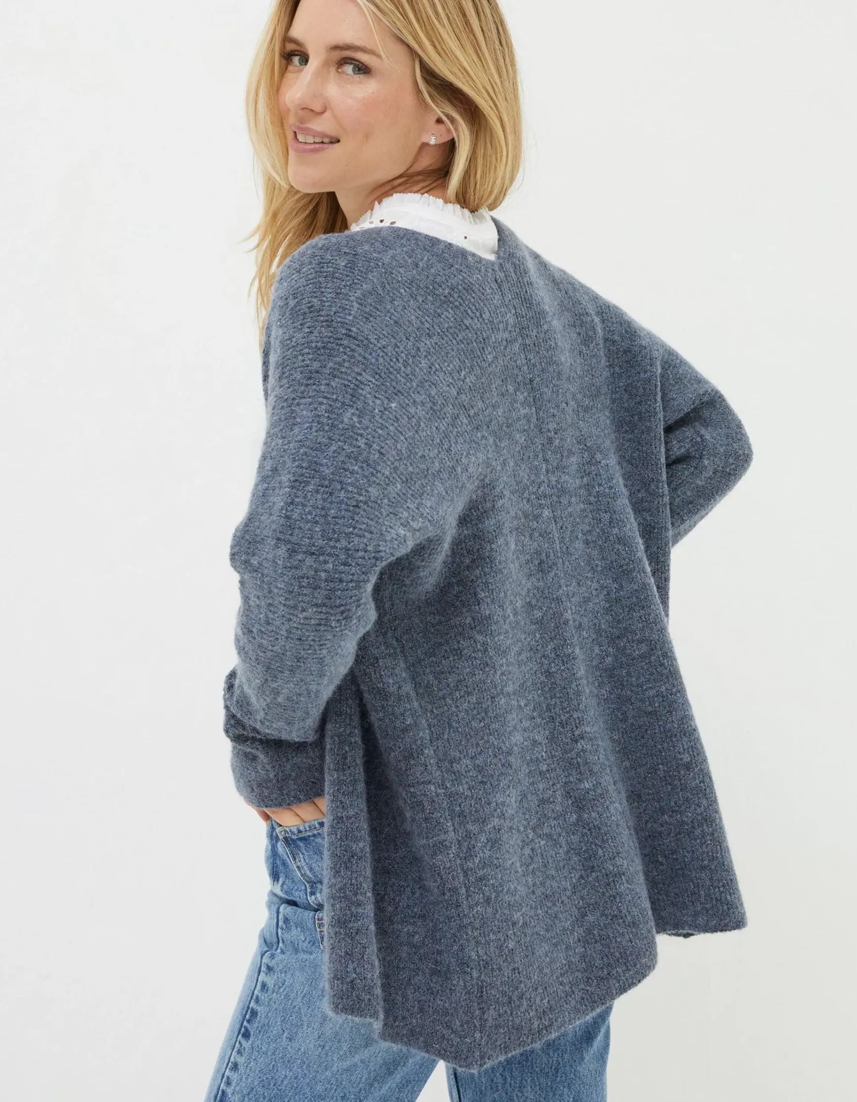 FatFace Sennen Cocoon Cardigan|Women Knitwear