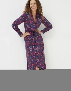 FatFace Serena Abstract Midi Dress|Women View All