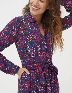 FatFace Serena Abstract Midi Dress|Women View All