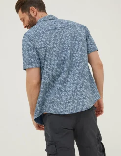 FatFace Shell Print Shirt|Men Shirts