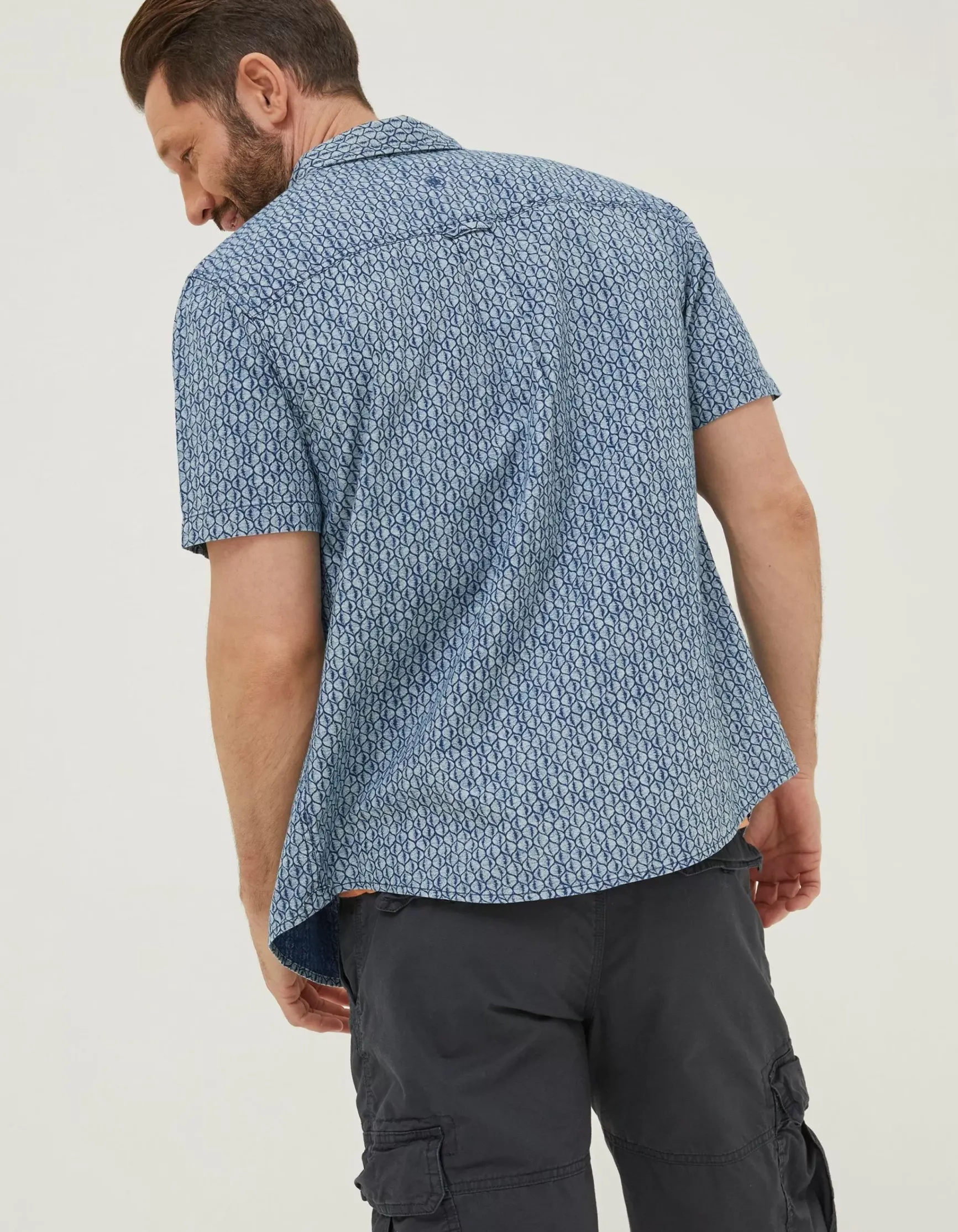 FatFace Shell Print Shirt|Men Shirts