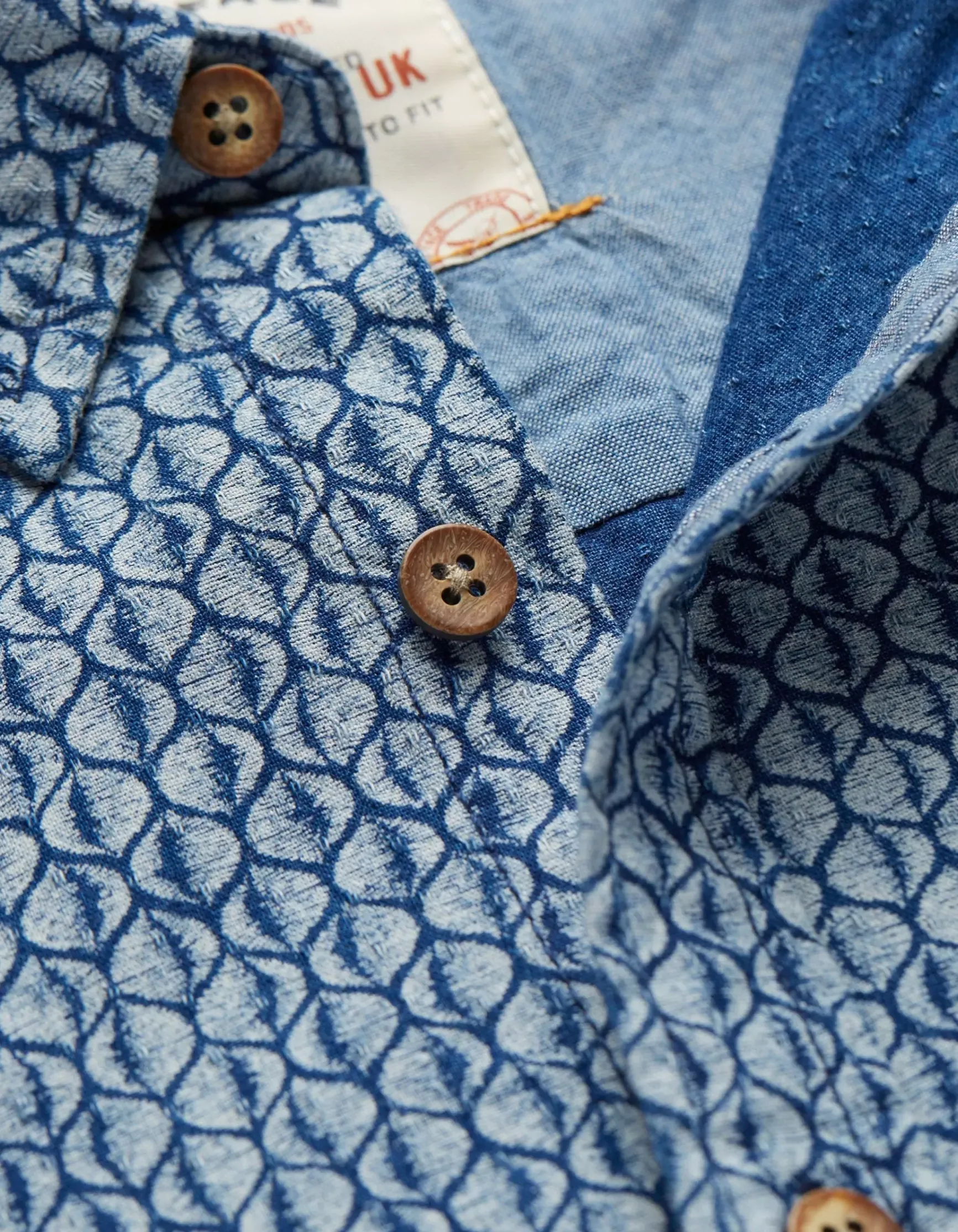 FatFace Shell Print Shirt|Men Shirts