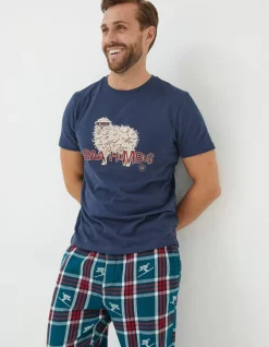 FatFace Shelter Baa Humbug Stevie Sheep T-Shirt|Men View All