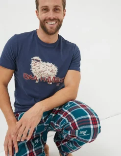 FatFace Shelter Baa Humbug Stevie Sheep T-Shirt|Men View All