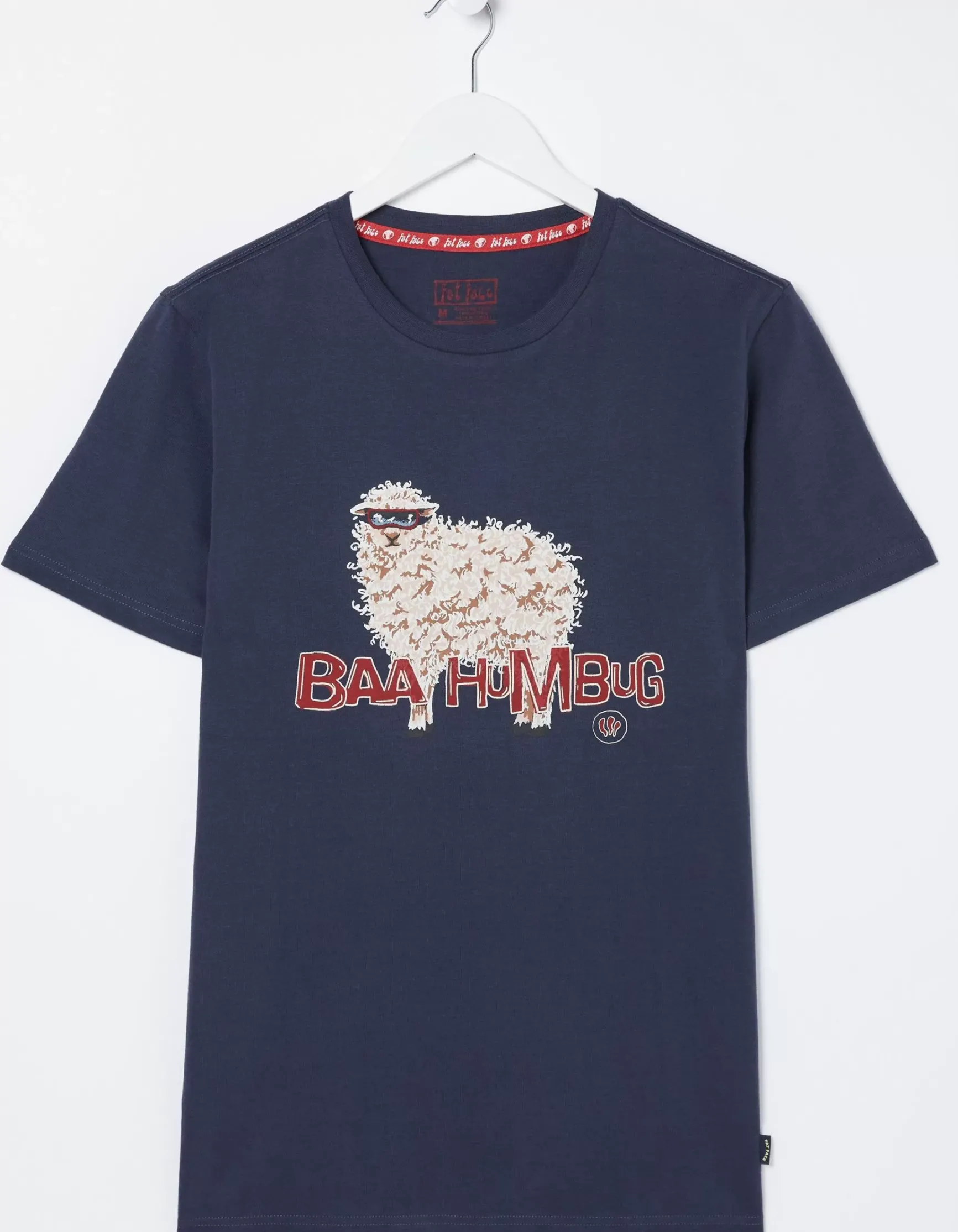 FatFace Shelter Baa Humbug Stevie Sheep T-Shirt|Men View All
