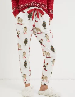 FatFace Shelter Stevie Sheep Cora Pyjama Bottoms|Women Nightwear & Loungewear