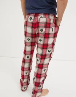 FatFace Shelter Stevie Sheep Jacquard Pyjama Bottoms|Men View All