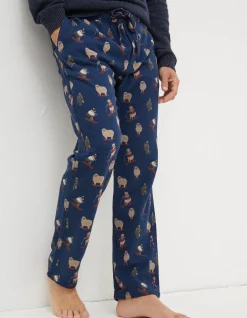 FatFace Shelter Stevie Sheep Print Pyjama Bottoms|Men View All