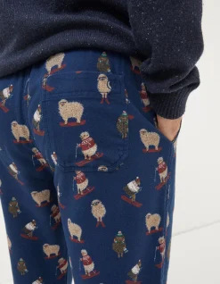 FatFace Shelter Stevie Sheep Print Pyjama Bottoms|Men View All