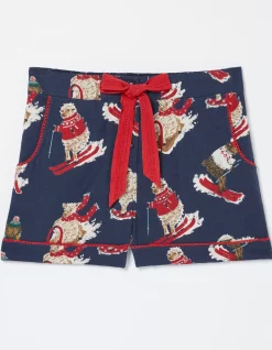 FatFace Shelter Stevie Sheep Pyjama Shorts|Women Nightwear & Loungewear