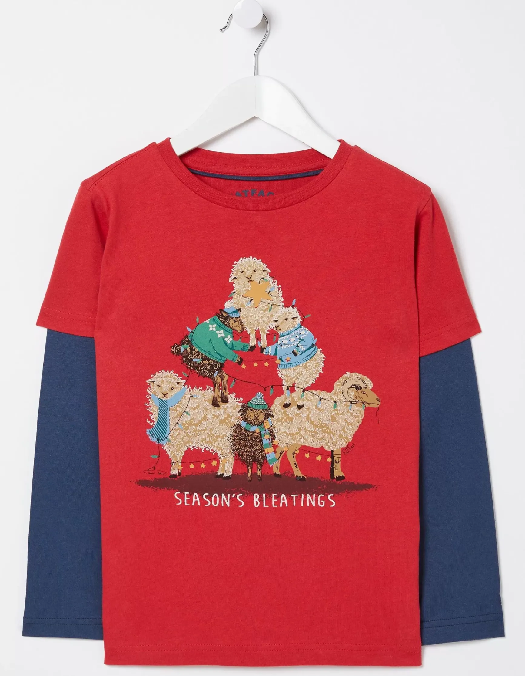 FatFace Shelter Stevie Sheep T-Shirt|Boys View All