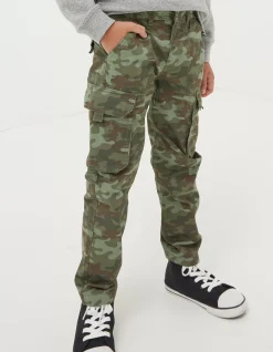 FatFace Shipton Camo Cargo Trousers|Boys View All