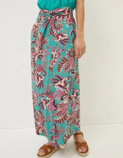 FatFace Shona Festival Jersey Maxi Skirt|Women Skirts