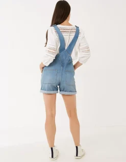 FatFace Shortie Dungarees|Women Jumpsuits & Playsuits
