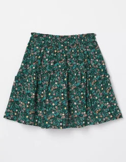 FatFace Sia Evergreen Floral Skirt|Girls View All