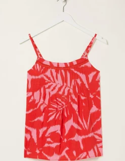 FatFace Sian Ikat Leaves Cami Top|Women Shirts & Blouses
