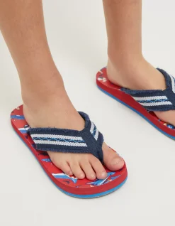 FatFace Sidney Shark Flip Flop|Boys View All
