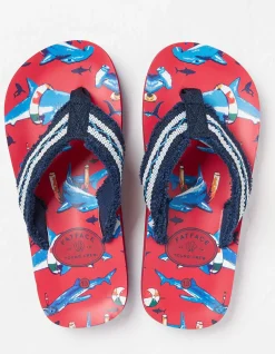 FatFace Sidney Shark Flip Flop|Boys View All