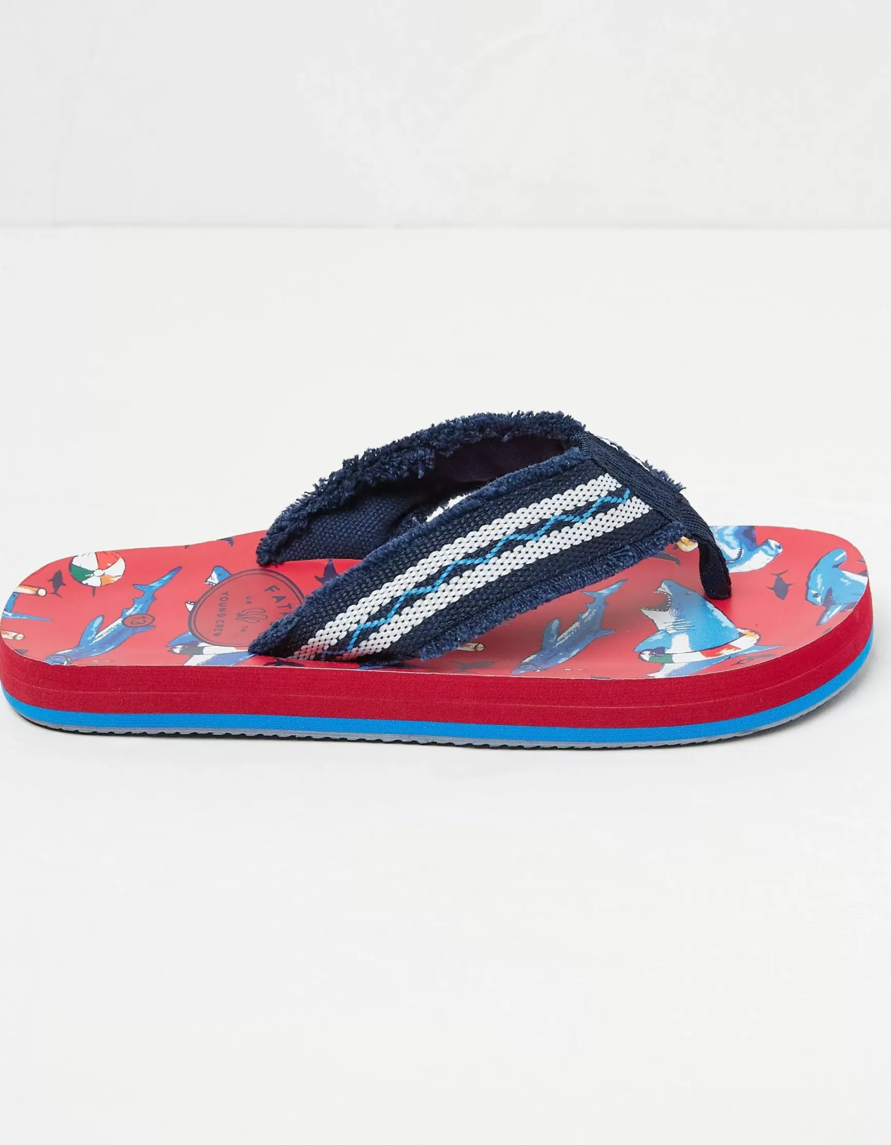 FatFace Sidney Shark Flip Flop|Boys View All