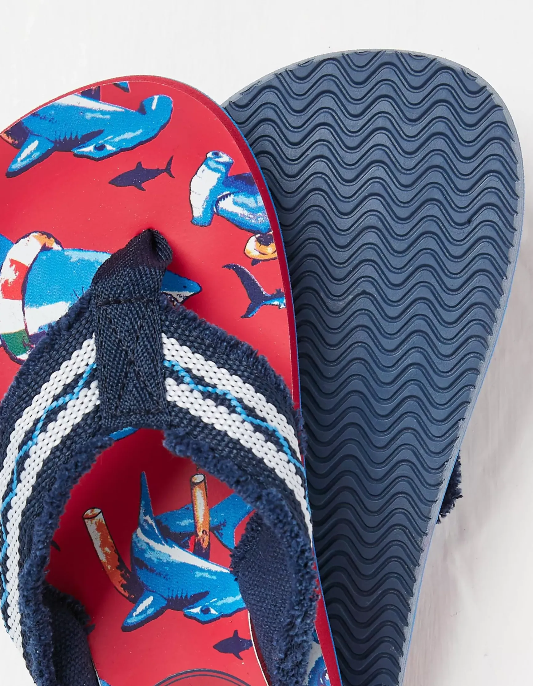 FatFace Sidney Shark Flip Flop|Boys View All