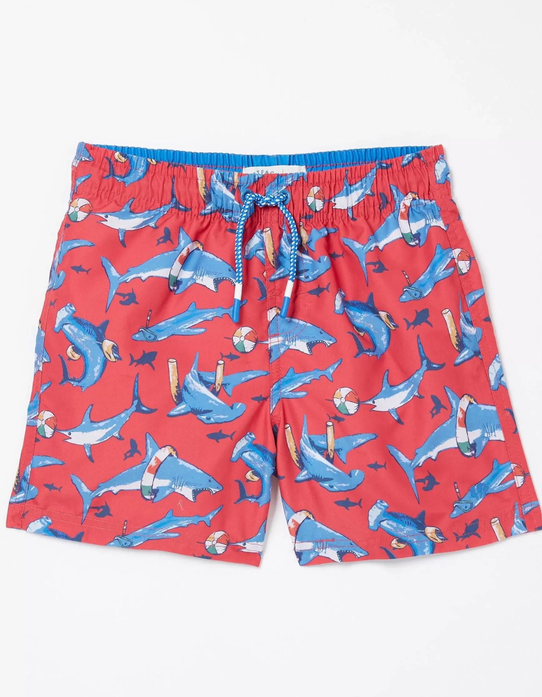FatFace Sidney Shark Swim Shorts|Boys View All