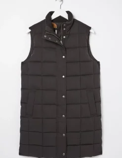 FatFace Sienna Longline Gilet|Women Coats & Jackets