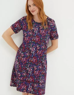 FatFace Simone Abstract Jersey Dress|Women Dresses