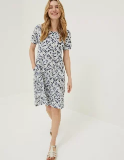 FatFace Simone Batik Jersey Dress|Women Dresses
