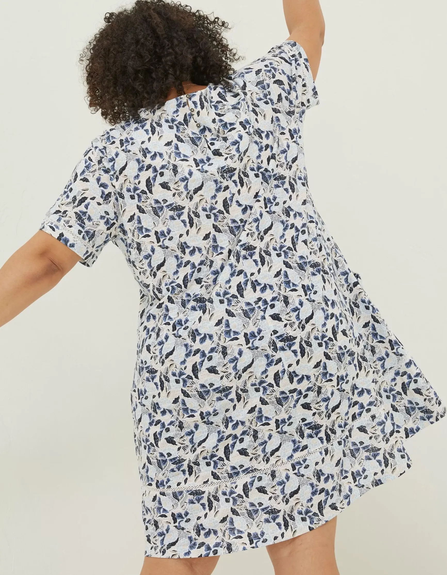 FatFace Simone Batik Jersey Dress|Women Dresses