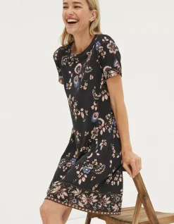 FatFace Simone Floral Jersey Dress|Women Dresses